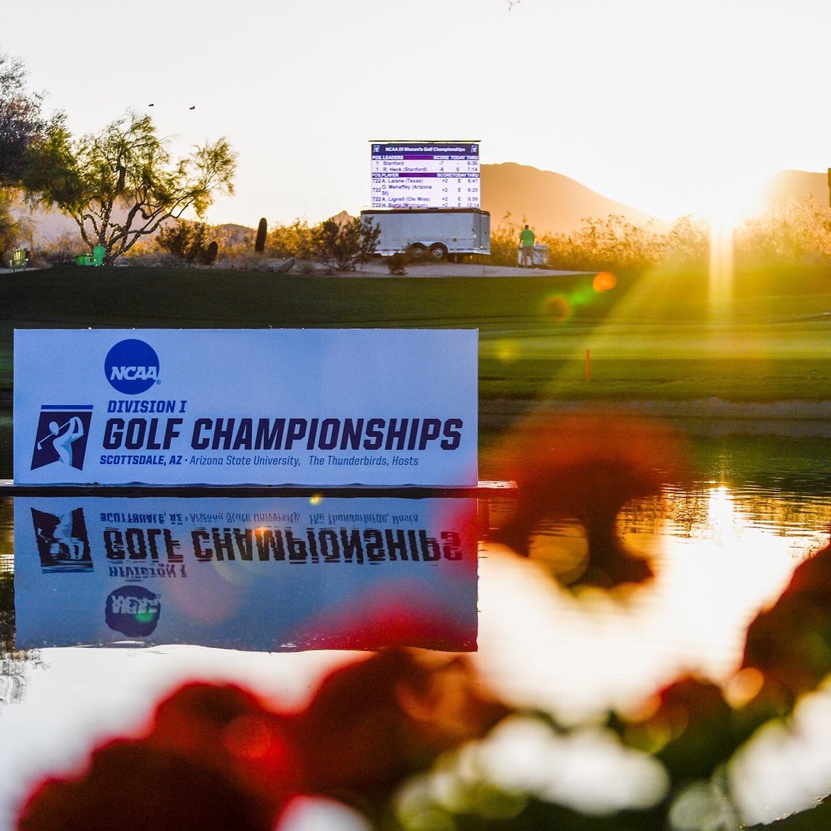 SunDevilWGolf's tweet photo. It was an honor to serve as the host institution of the 2021 @NCAA Women’s Golf Championship ⛳️ 

Can’t wait to see even more fans at @GrayhawkGolf the next two years 🏜 https://t.co/e5mDYtaPpr