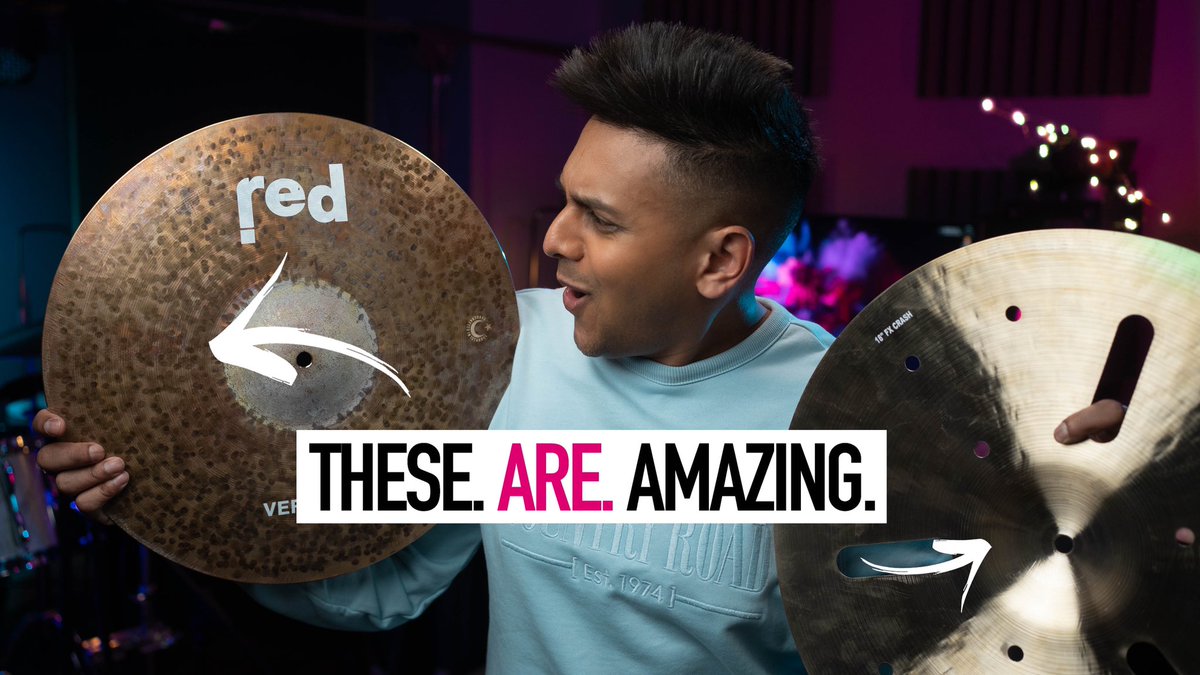 danielkelaart's tweet photo. NEW VID!! My favourite Cymbals of 2021!!
.
In this video I share my opinions and play some examples of the new Vertical Series Cymbals from @redcymbals 😁😁
.
LINK HERE 👉🏽👉🏽 https://t.co/5aUiQUTCwE https://t.co/3UB5oixezI