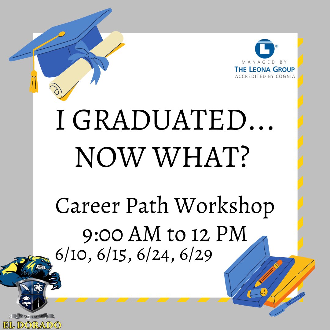 EldoAZ's tweet photo. Sign up on our website! #graduate #classof2021 #classof2020 #leonaleads #eldofam #eldoeducates https://t.co/aRXRewtKjE