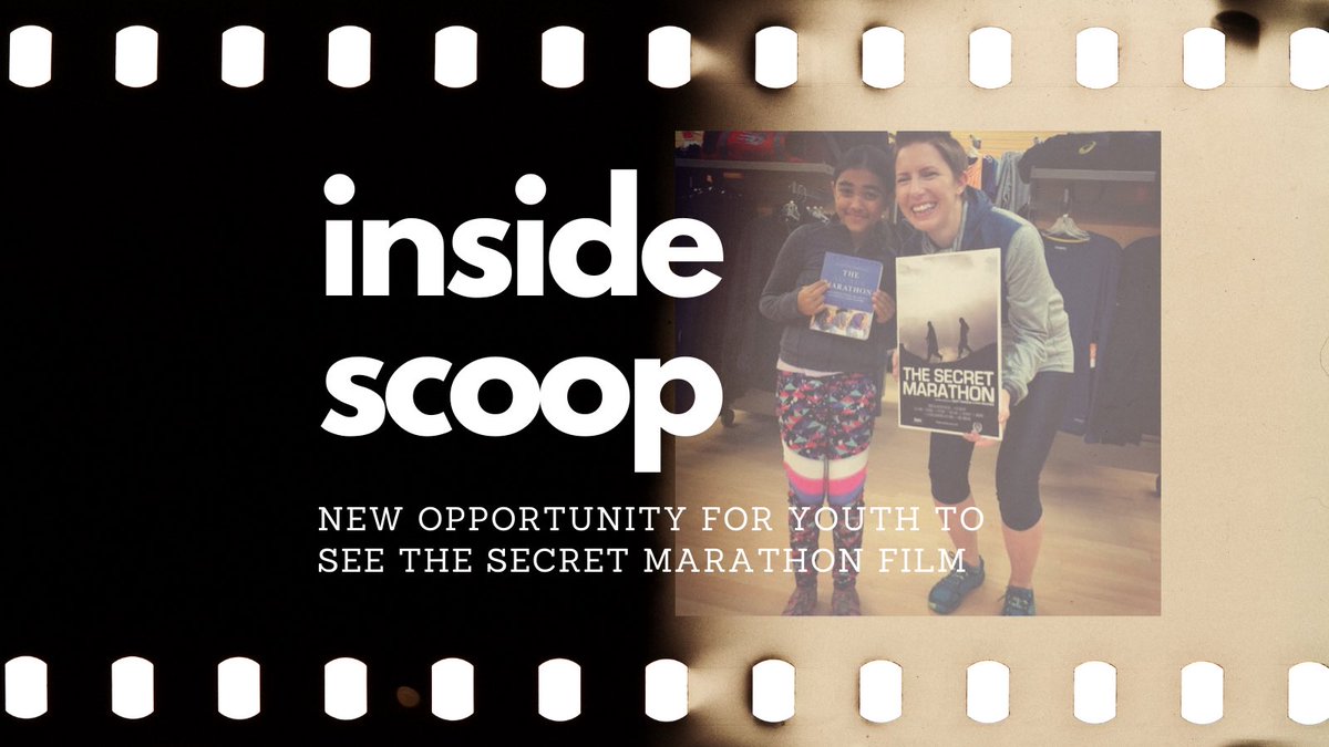 Inside scoop...we have a new way to share #TheSecretMarathon with youth! Check out our Youth Screening Fund to learn more and stay tuned for the full announcement tomorrow! 

thesecretmarathon.com/youth-screenin…

#thesecretmarathon #thesecret3k #canadianfilm #filmstudy #girlempowerment #run