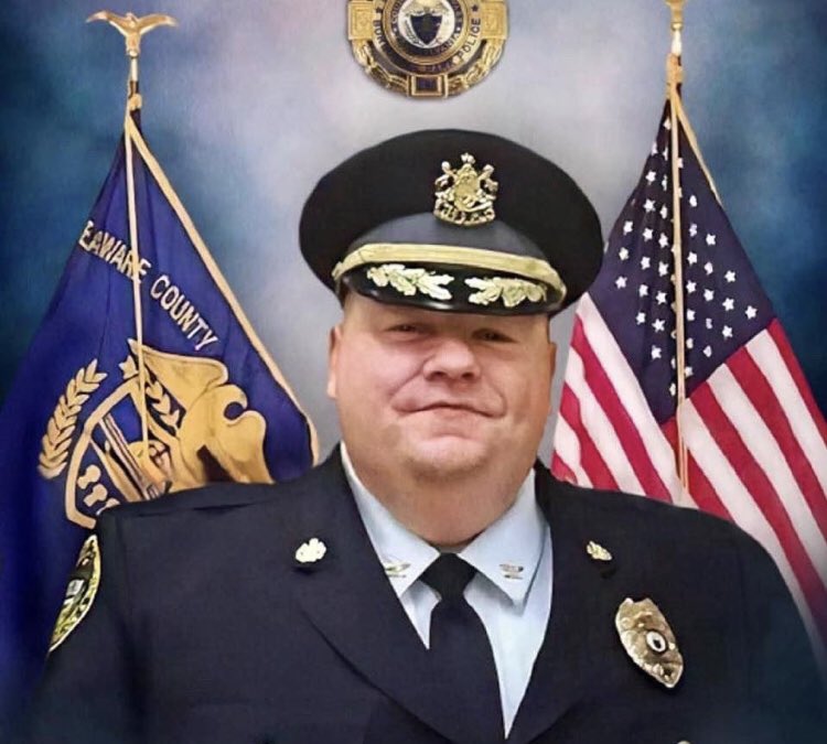 Today the Delaware County Police Chiefs Association said farewell to Delaware County Park Police Superintendent Scott Mahoney.     Rest In Peace Chief, you will be missed.