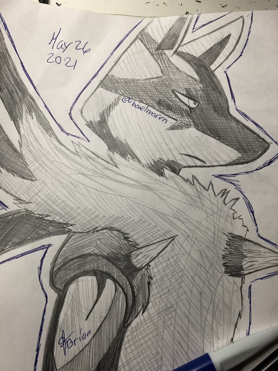 BAELMOREN's tweet photo. Lucario the aura pokemon #pokemon #pencil #blackandwhite #anime #art #drawing #favoritepokemon #lucario #lucariofanart #dibujo https://t.co/upLZRoRlKv