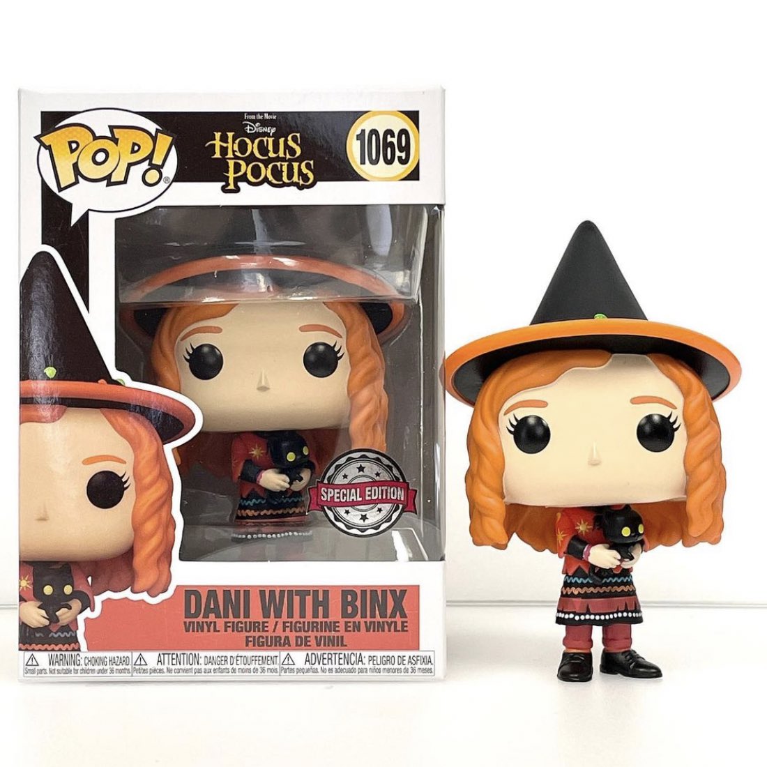 Dani with Binx Funko POP! Figure - Hocus Pocus 