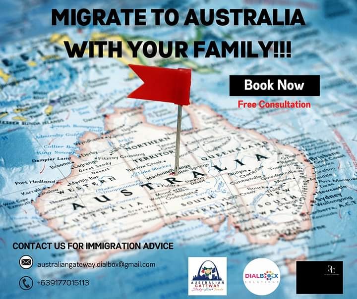 AustralianGate1's tweet image. Migrate to Australia Now!

Contact us at +619177015113
Email us at australiangateway.dialbox@gmail.com
#MigrateinAustralia #visaconsultants #StudyinAustralia #immigrationconsultants #worktoaustralia #visaprocessing #immigration #australia #FamilyVisa