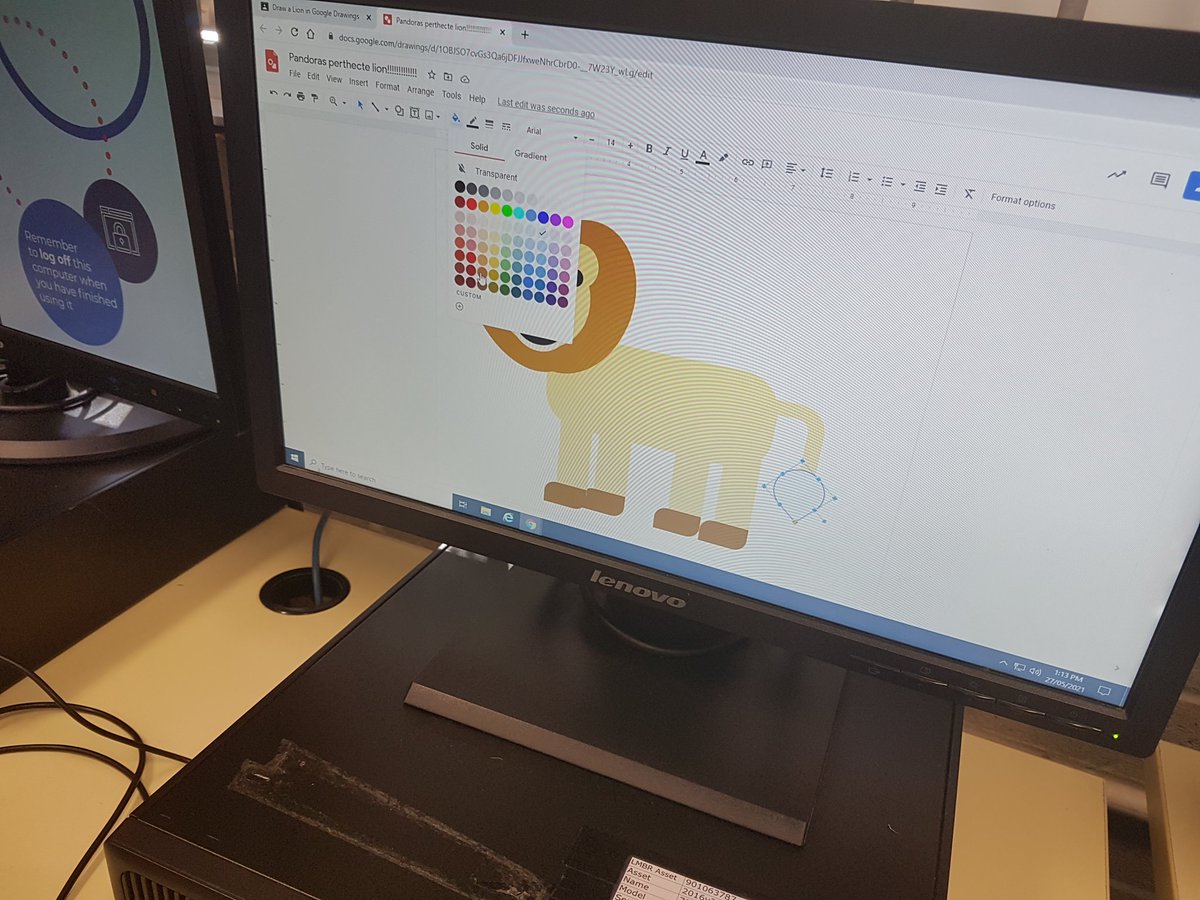 2F using <a href="/shapegrams/">Shapegrams</a> by <a href="/tonyvincent/">Tony Vincent</a> to draw lions