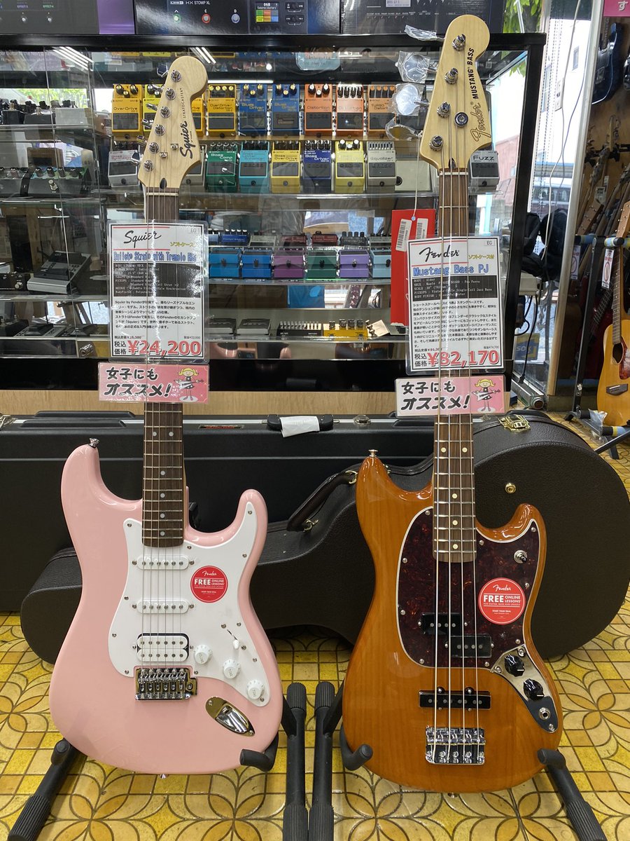 ムスタングベース！】 ロック館です！Fender Mustang Bass PJ新入荷