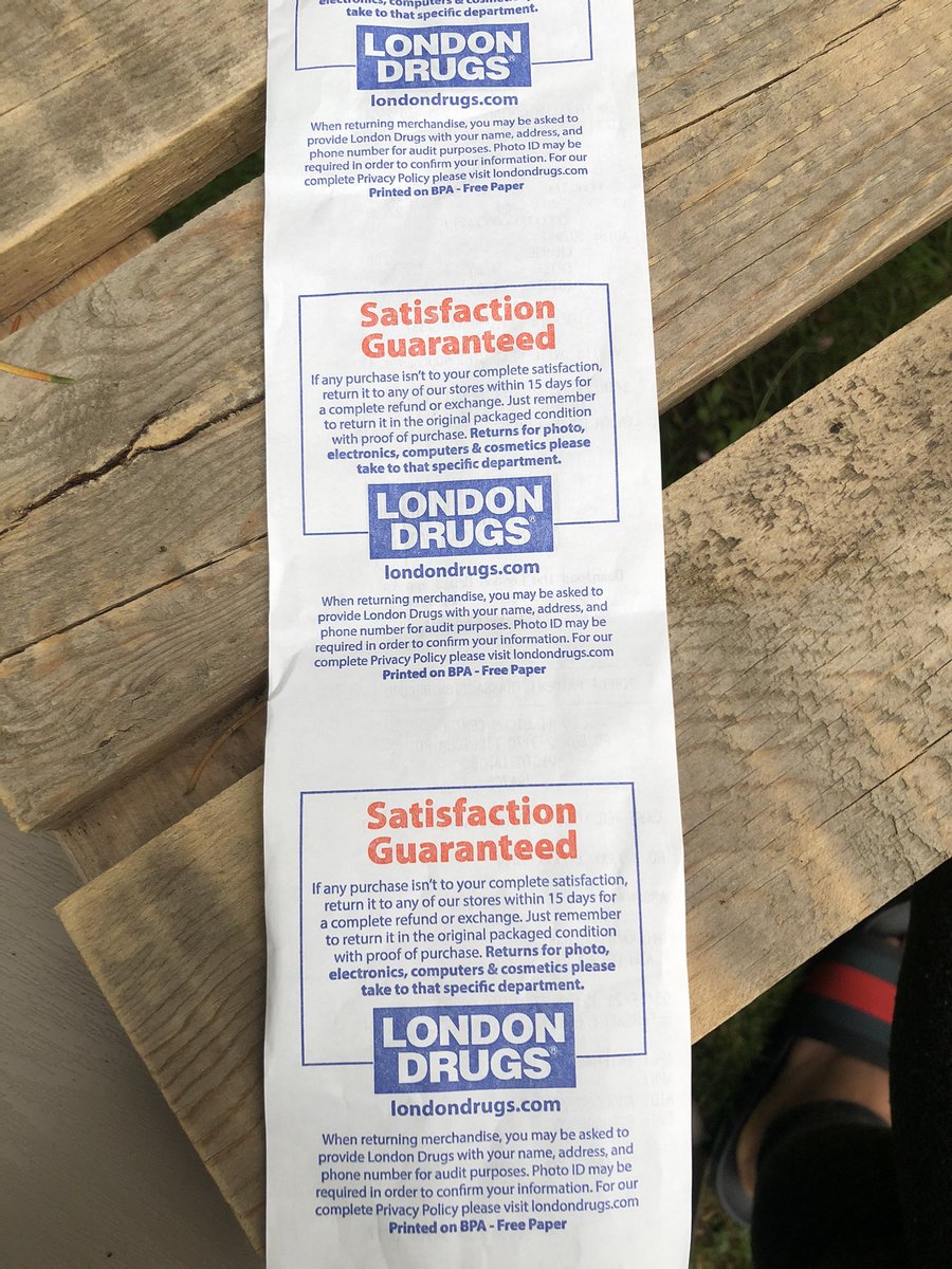 natalieschutte's tweet photo. @LondonDrugs I bought two polishes that unfortunately weren’t the exact colours I was going for. I was denied a refund stating polish is final sale. No where does it say that? Not even on the receipt. Had I known, I wouldn’t have spent 22 dollars on them.. I would like a refund.. https://t.co/IM678glHYb