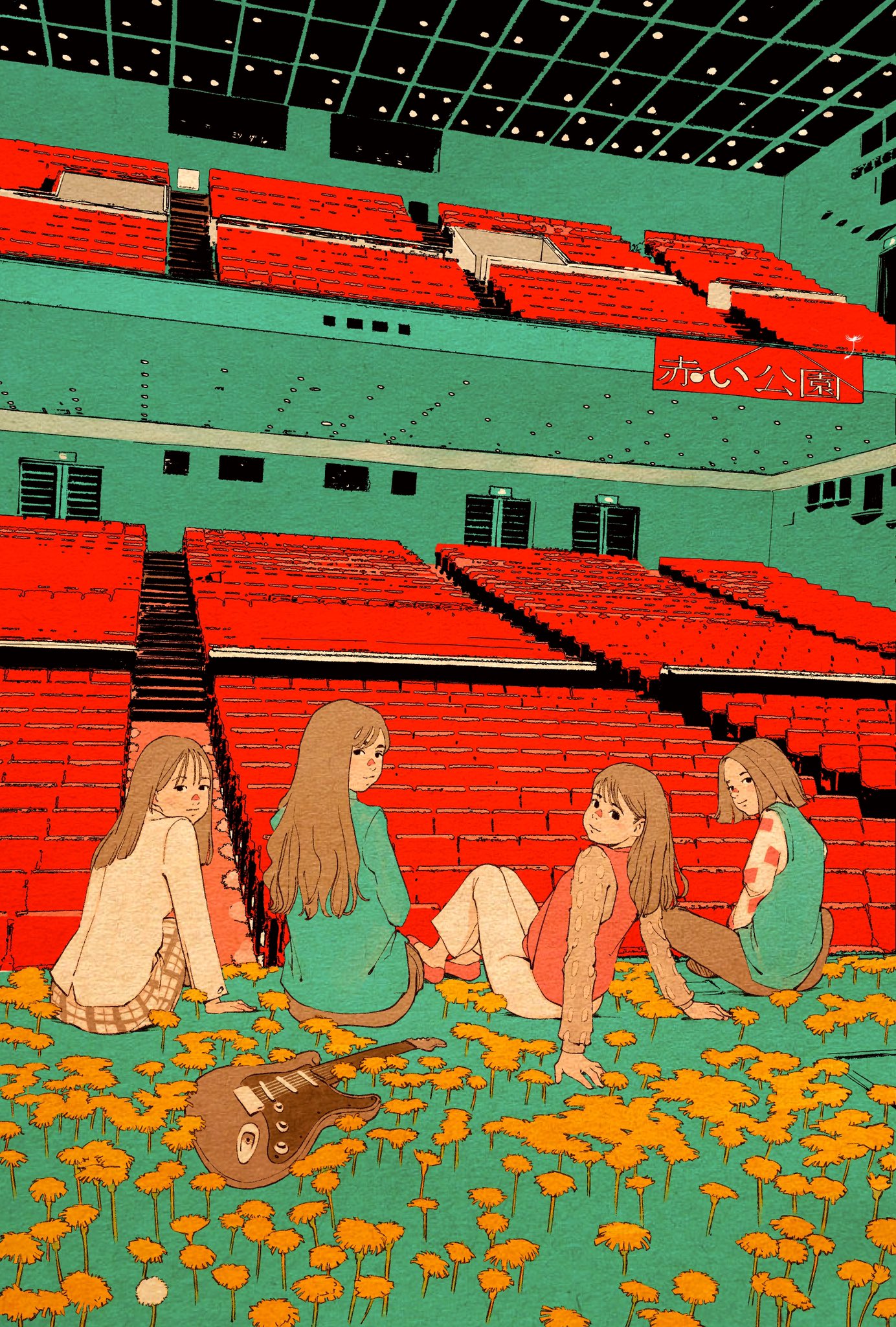 古塔つみ なえなの キャンバスアート 古塔つみキャンパス