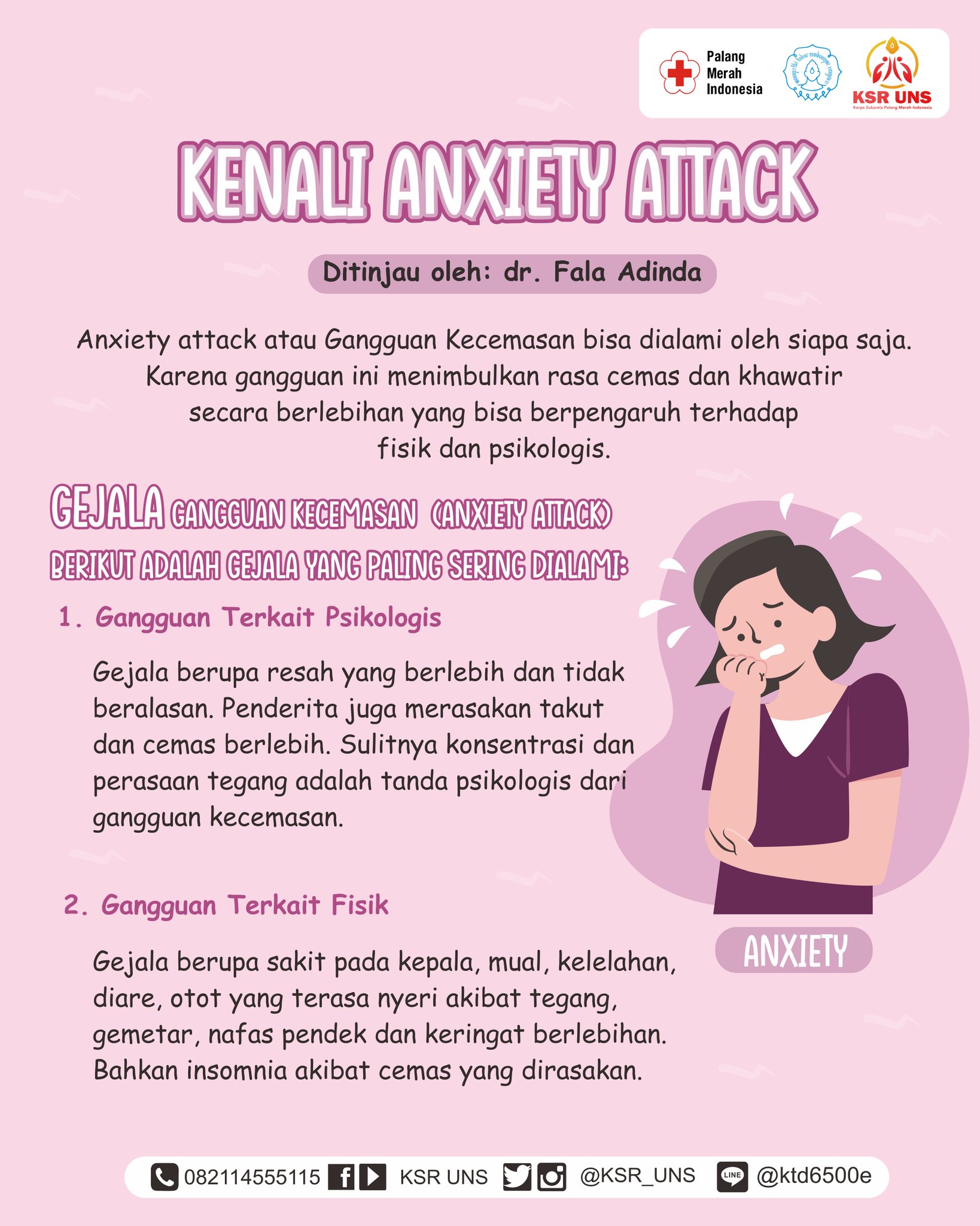 Tanda anxiety attack