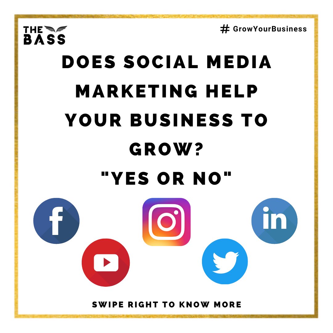 BASSNextIn's tweet photo. Social Media marketing has been one of the most efficient methods of marketing in recent times. For more information and insights, follow our page or visit our website https://t.co/mwJQhdCl2S 
#growyourbusiness https://t.co/Nj5Xb1hBLD