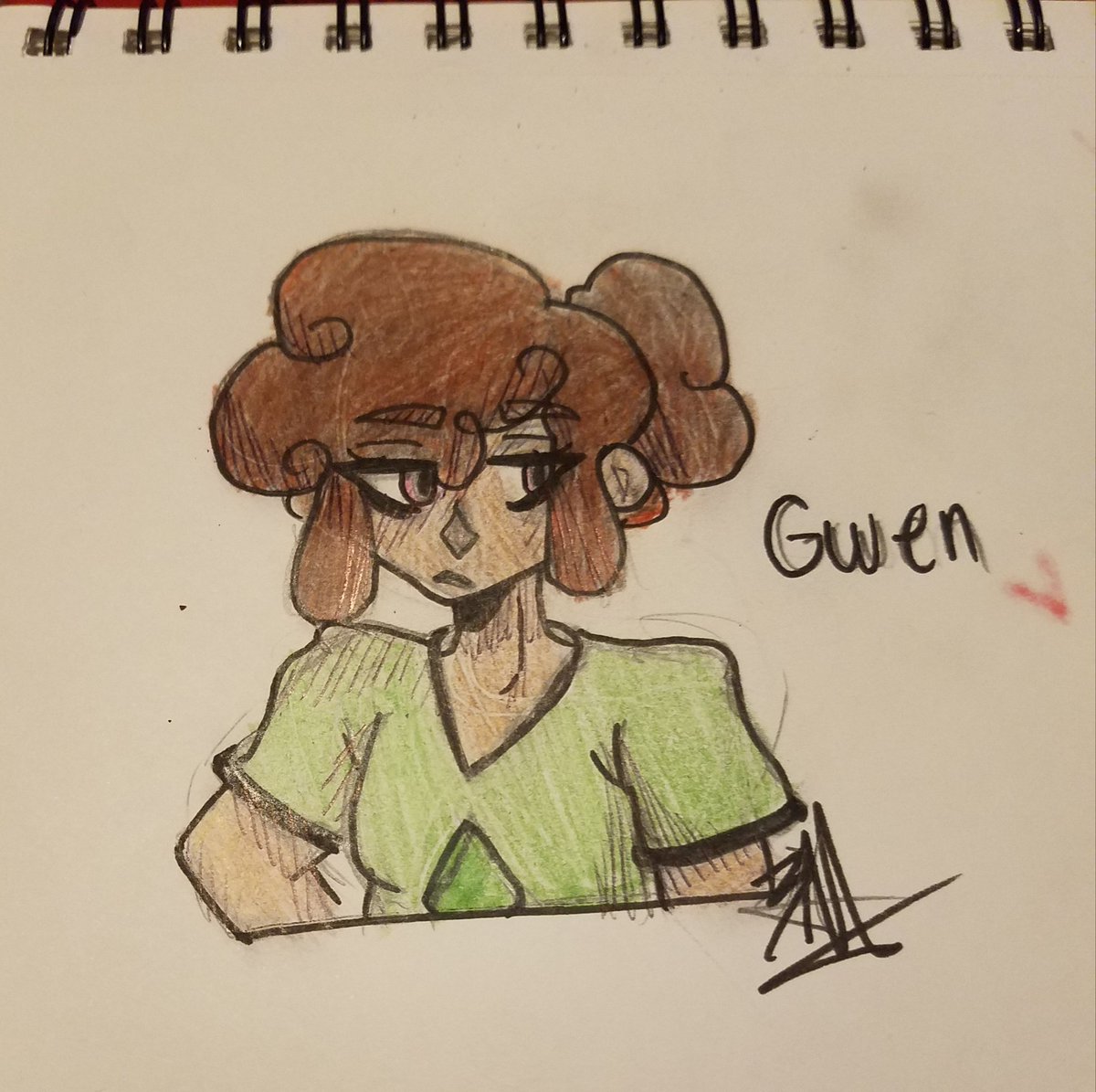 I recently been in love with #CampCamp again!! So have some, Gwen ♡ 

#gwencampcamp #art #fanart #fandom