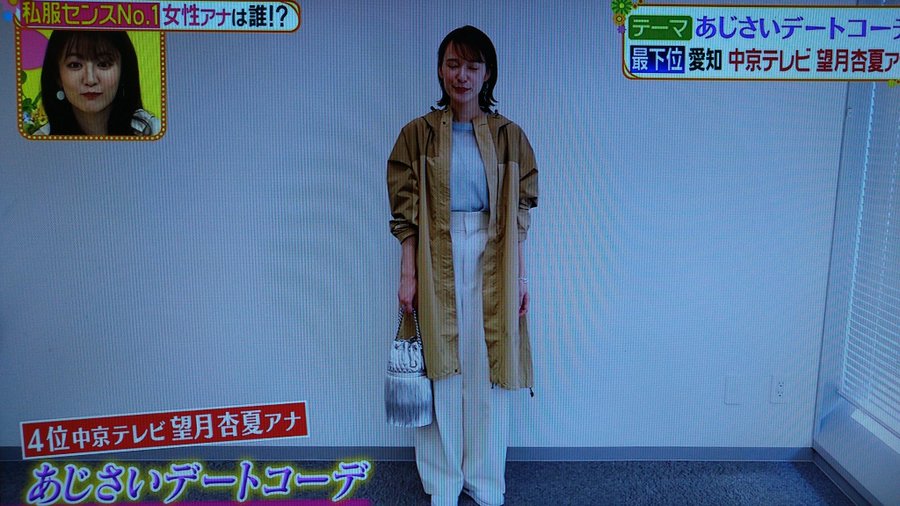 ヒルナンデス 私服センス対決5月27日の結果と順位 全国女子アナ編