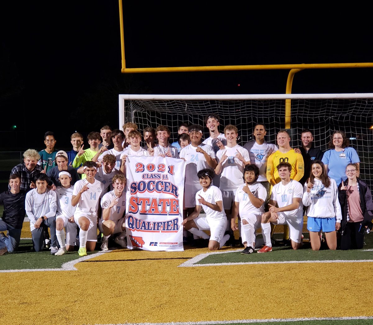 JenStolka's tweet photo. Tigerhawks beat Beckman...heading to State!!! Way to go boys! #nfvsoccer https://t.co/2ModfGtTPI