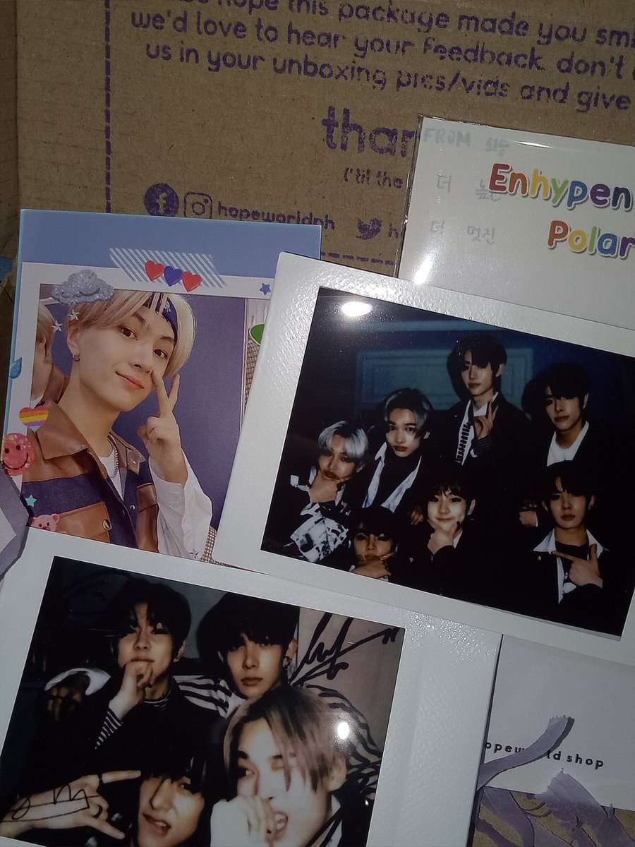 jajaacart's tweet photo. someone already got the official pola kaya hanggang ganto nalang ako😭 but i love this one tho totoong pola rin naman siya hahaha and i love the jay freebie im soooo kilig thankyouü @hopeworldshop https://t.co/LLpunMNleP