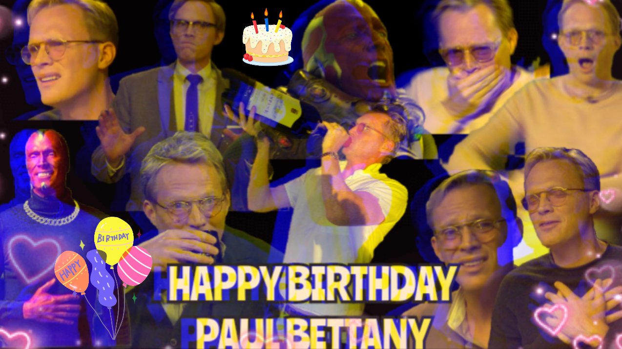 HAPPY  BIRTHDAY PAUL BETTANY            TKM, sos genial Sr Bettany 