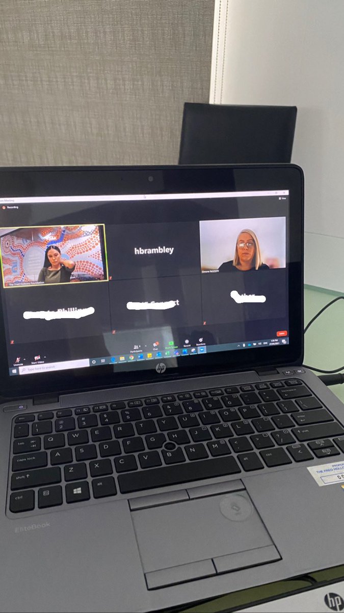 holbrambs's tweet photo. Tuning in to the @FredHollows #reconciliationweek Donor Event with @SimoneLKenmore and @nakarithorpe two inspirational Aboriginal women ❤️💛🖤🤍💚💙 https://t.co/JJzIMEmefn