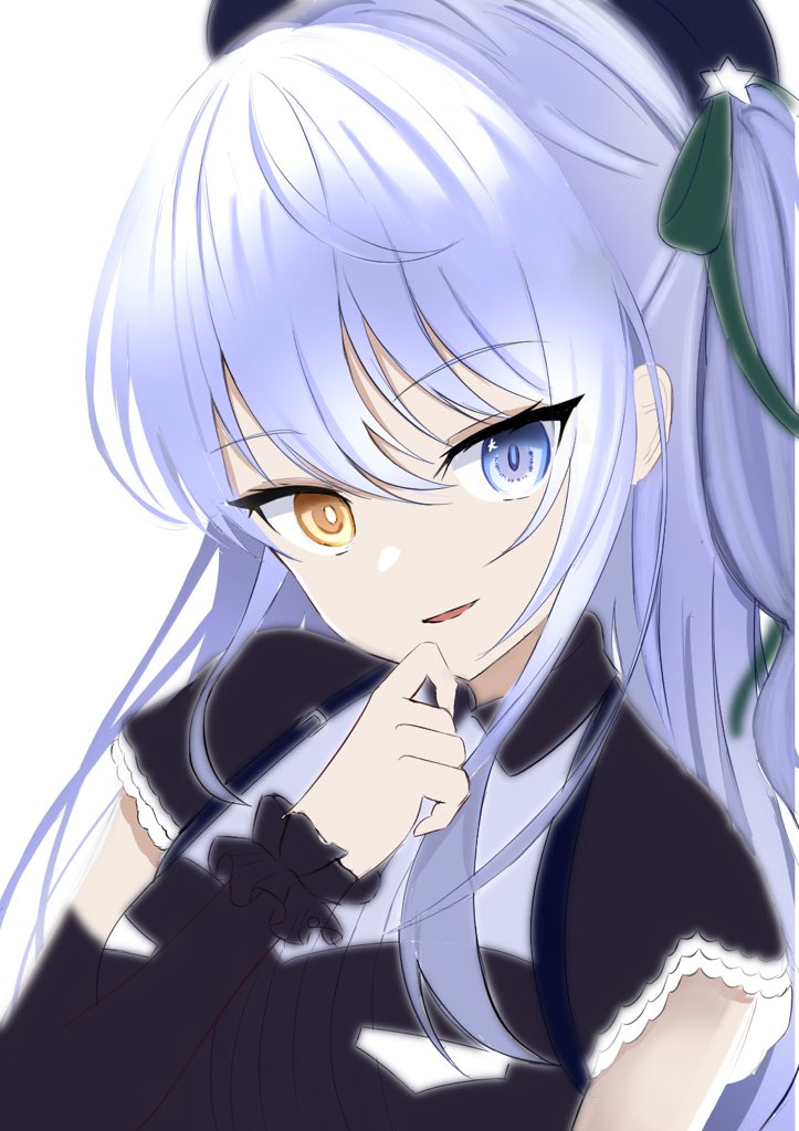 ほしまちぎゃらりー オッドアイすいちゃん ウミコタツのイラスト