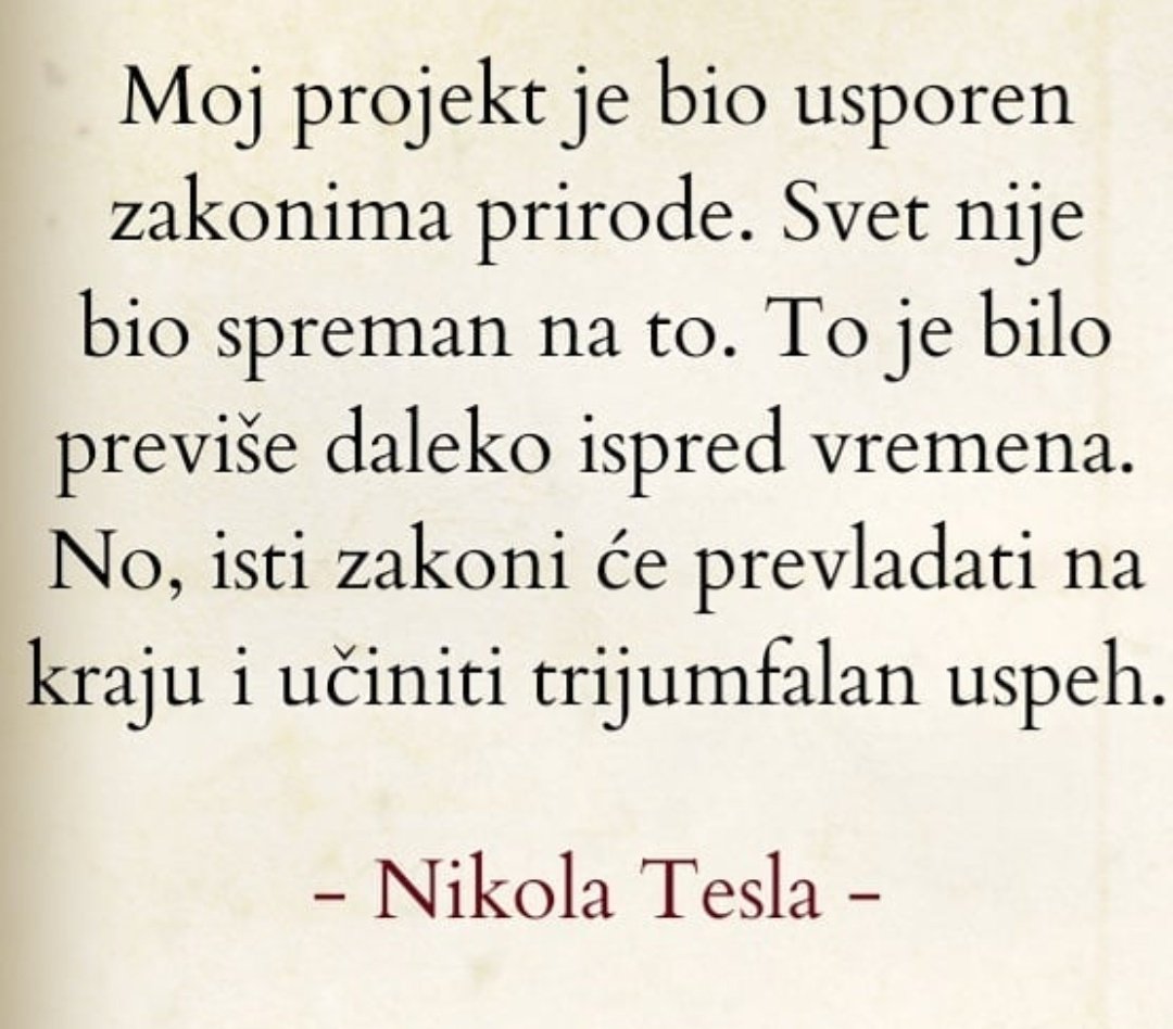 srecko_kaiser's tweet photo. #Tesla #Nikola #ispred #vremena https://t.co/J0Qq8fv5PY