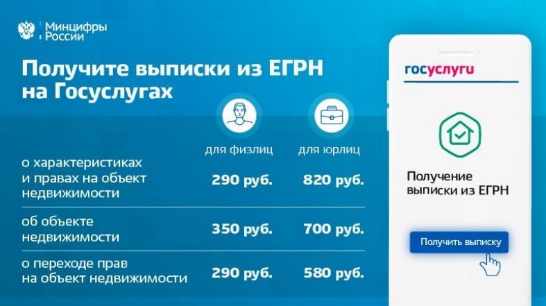 Выписку из ЕГРН теперь можно получить на портале госуслуг dlvr.it/S0VdQB