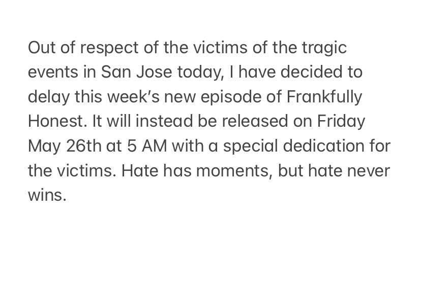 Frankfully Honest tweet media