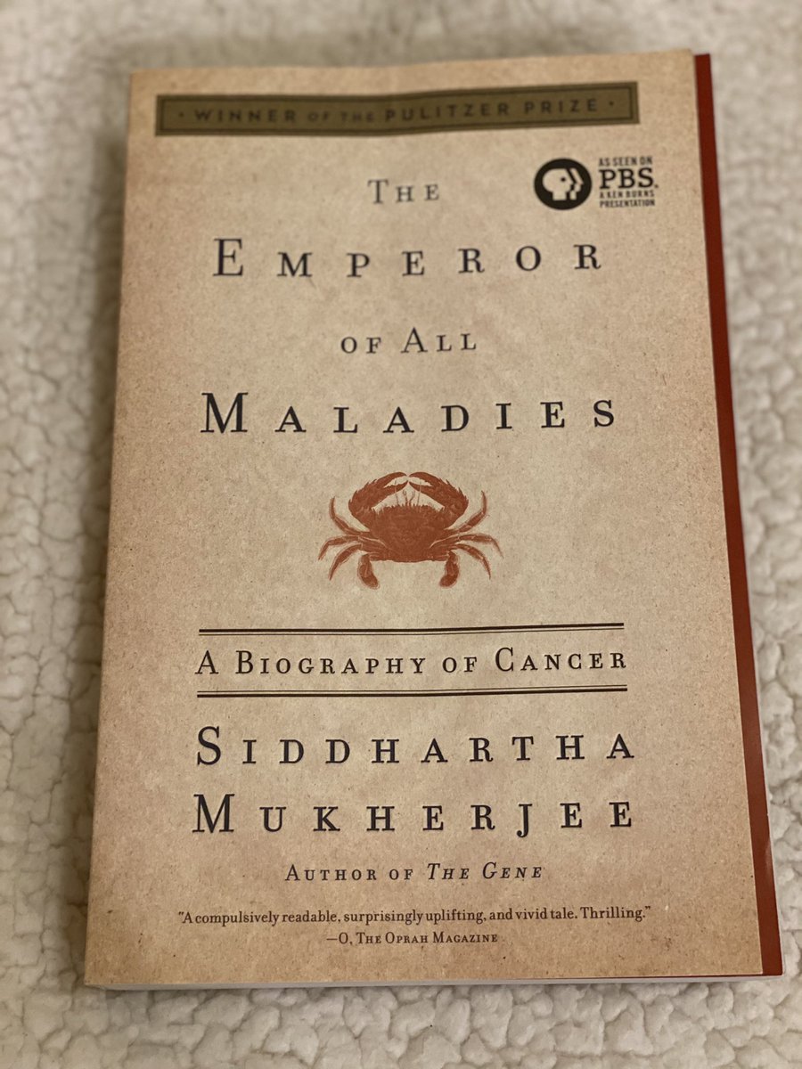 AngiliqueF's tweet image. When you join the Book Club at work and all the members have Masters in Public Health😬. I can do this right....I’m a Nurse with a Bachelors🥰! @DrSidMukherjee #avidreader #expandingmyknowledge #beanactiveparticipant #cancerresearch