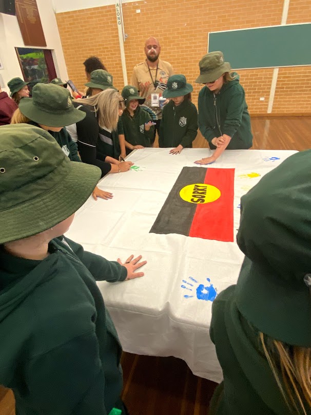 Great CoS Sorry Day celebration today between 3 schools and great initiative today well done @MissBelWallace