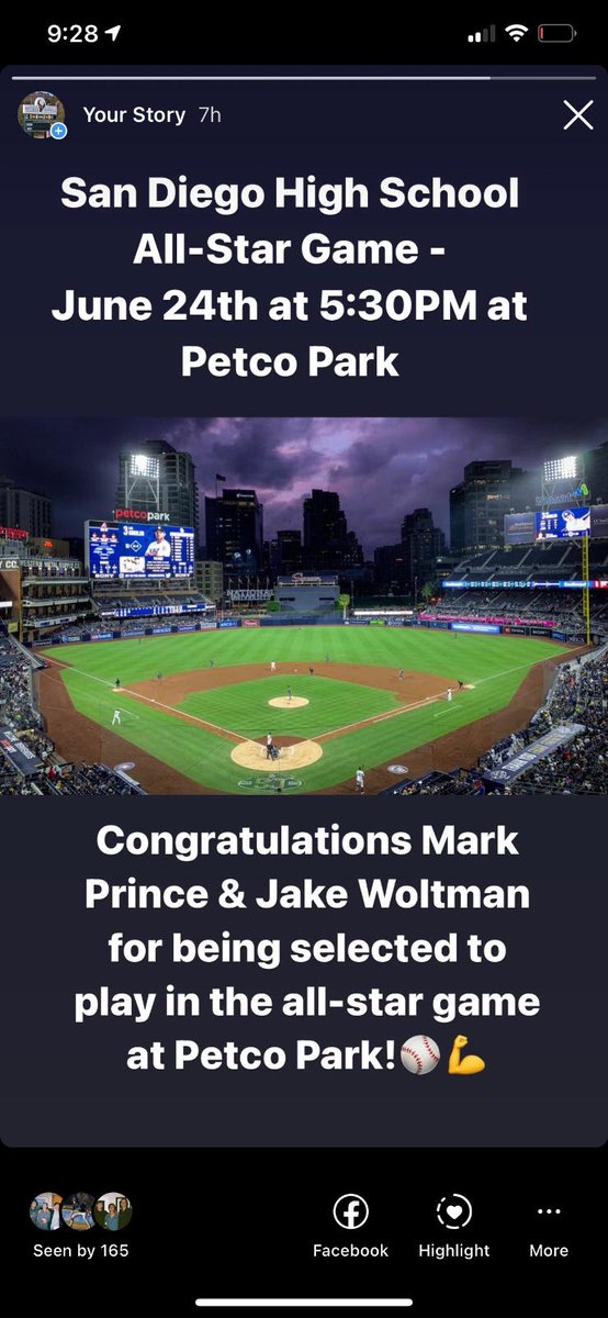 Congratulations to <a href="/LCCMavs/">La Costa Canyon HS</a> Baseball <a href="/Mark21Prince/">Mark Prince</a> and <a href="/JakeWoltman/">Jake Woltman</a> for making the CIF San Diego Section All-Star West Team and play in the 2021 Padres High School All-Stars Night <a href="/PetcoPark/">Petco Park</a> <a href="/Padres/">San Diego Padres</a> 
 mlb.com/padres/fans/hi…