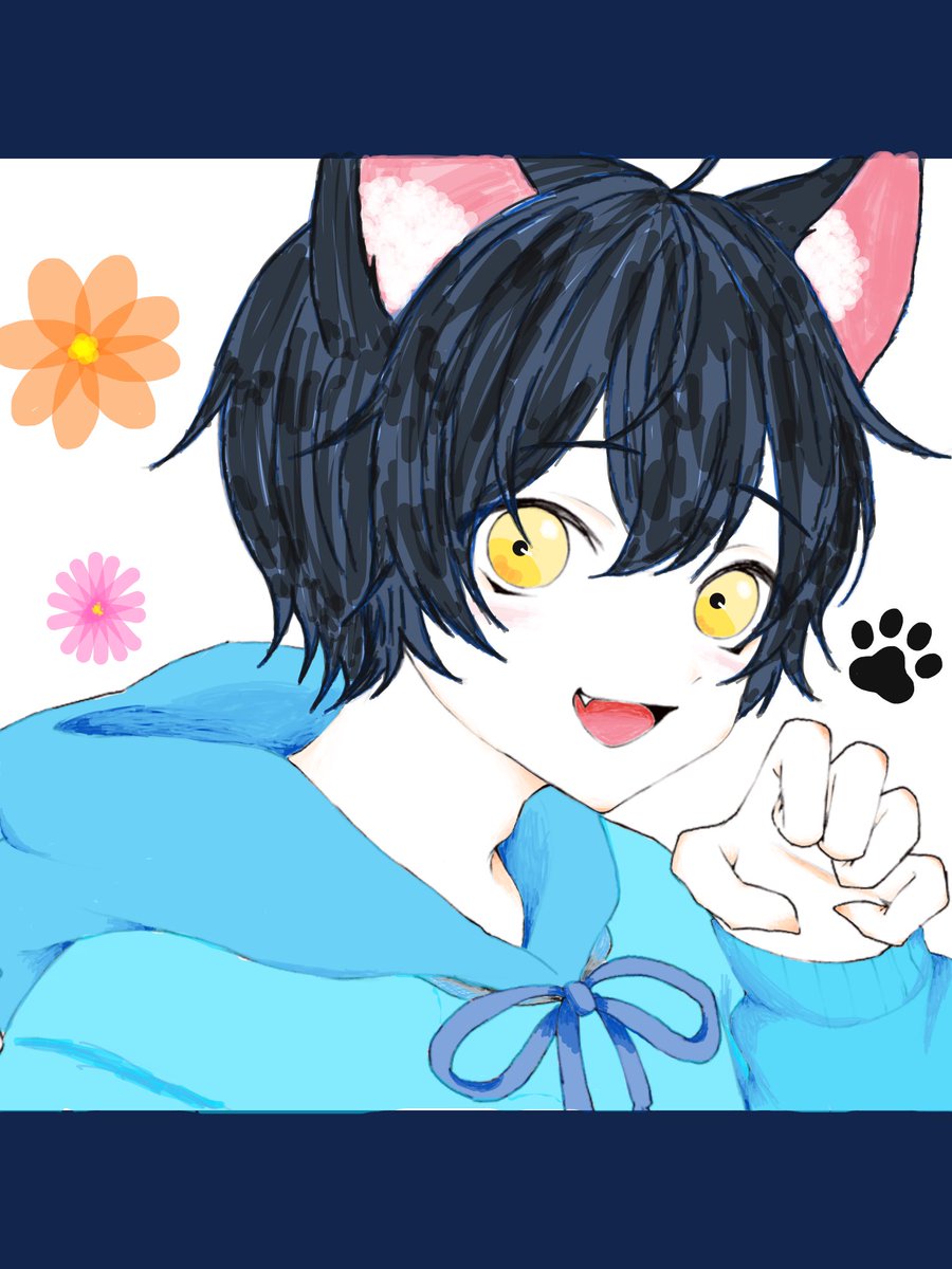 過去絵ですが載せます Part3 かわいい系男子 フリー線画使いました ニゲラのイラスト 過去絵ですが載せます Part3 かわいい系男子 フリー線画使いました ニゲラのイラスト