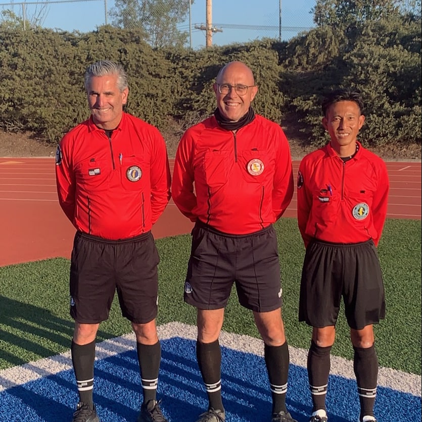 CVSoccerReferee's tweet photo. Grateful to have been able to refere a Divison 1 Men's Semifinal today.
Rancho Bernardo vs Scripps Ranch was an exciting match with Rancho Bernardo advancing to the finals.
#reftime #CIF #highschoolref https://t.co/w5hf97EQBR