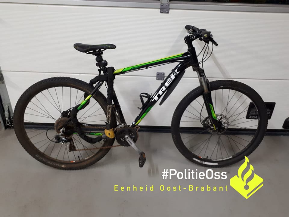 Politie pakt fietsendief op in Oss..