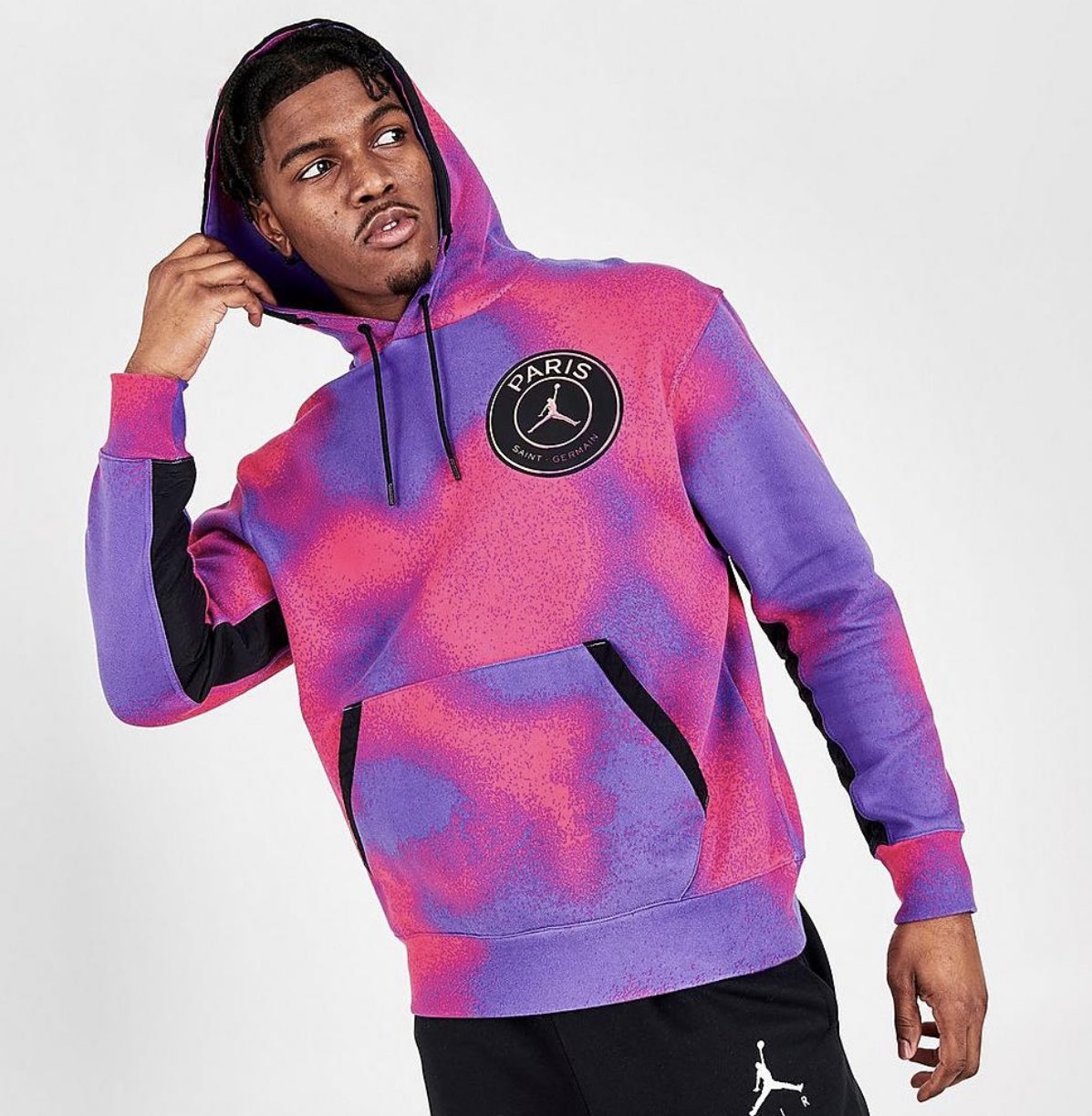 SNKR TWITR on X PRICE DROP 73.50 w code MAYSAVE30 PSG x Jordan Tie Dye Printed Fleece Hoodie Psychic Purple Hyper Pink https t WVmm0Kn0NG AD https t sQlqxp7qn5 X