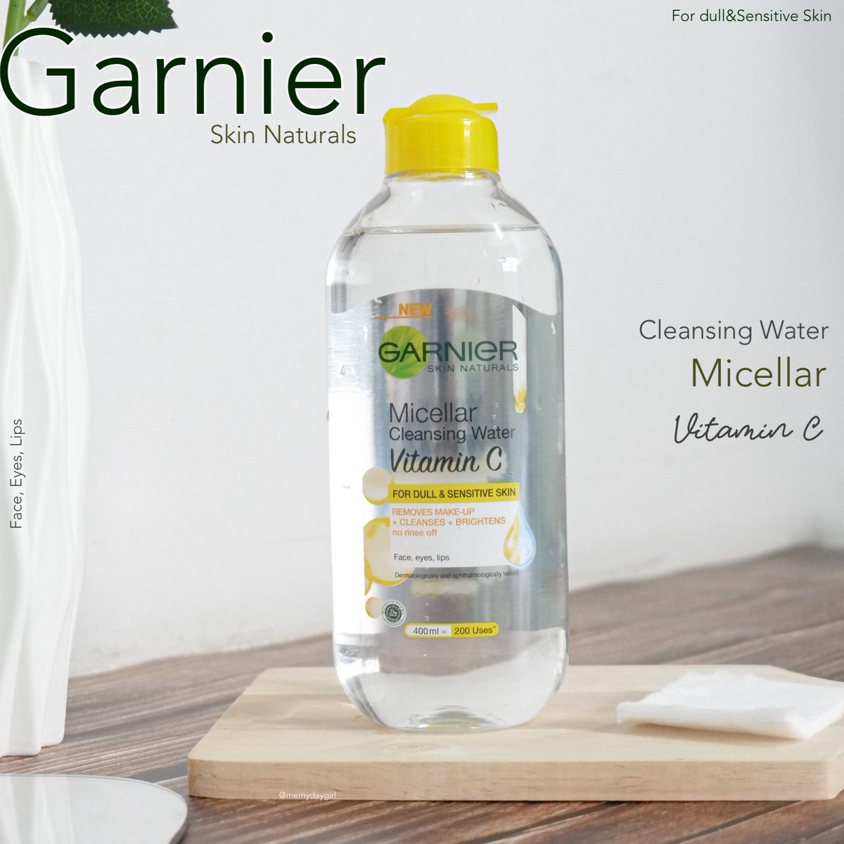 aoomsinptd's tweet photo. ใช้คลีนซิ่ง Ganier มานานมาก นี่ออกสูตรใหม่ รีบสอยมาลองสูตรนี้ใส่วิตามินซี ยิ่งเช็ดหน้ายิ่งใส สรุปชอบอะ Pleading face วันไหนถ่ายงานแต่งหนักก็เช็ดออกเกลี้ยงมากก ไม่แสบเลย ว้าวจริง จะช่วยบำรุงและทำให้ผิวเราดูไบร์ทขึ้นด้วย เลิศ! ชอบ!  #ใช้ดีบอกต่อ #ไมเซล่าวิตซี https://t.co/vwGdBoHEBb