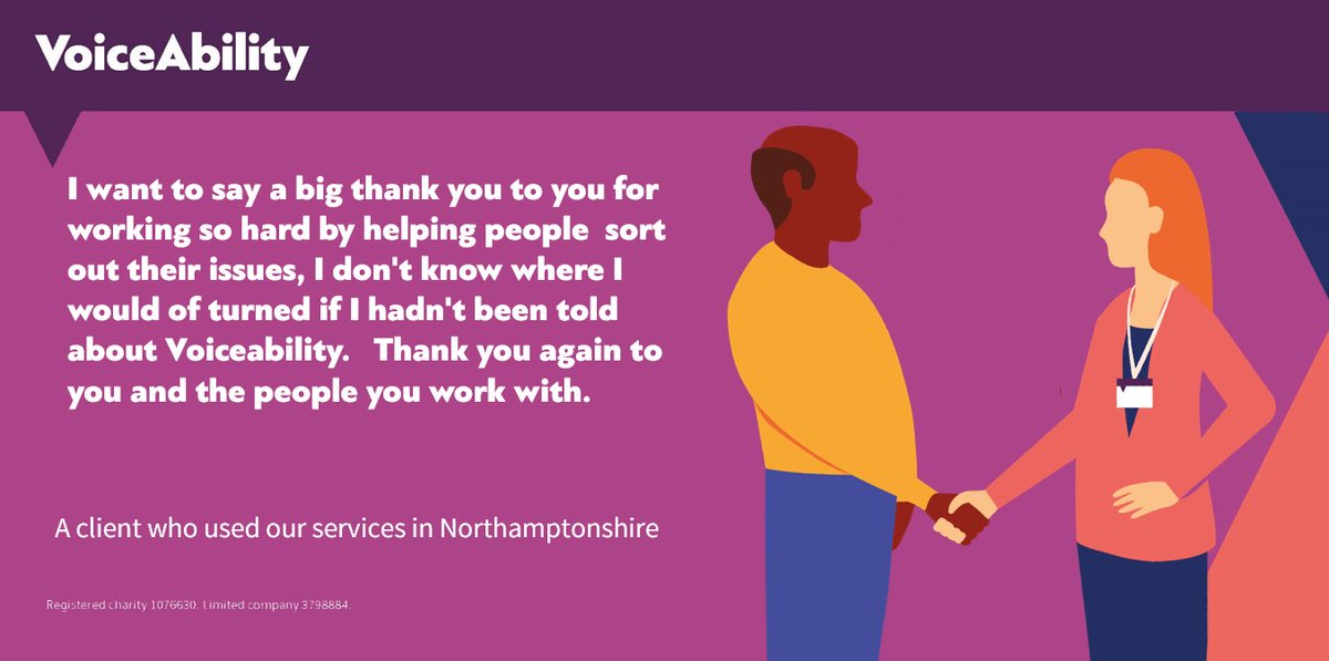 #Advocacy helps people know their rights and get's their voices heard #FeedbackFriday