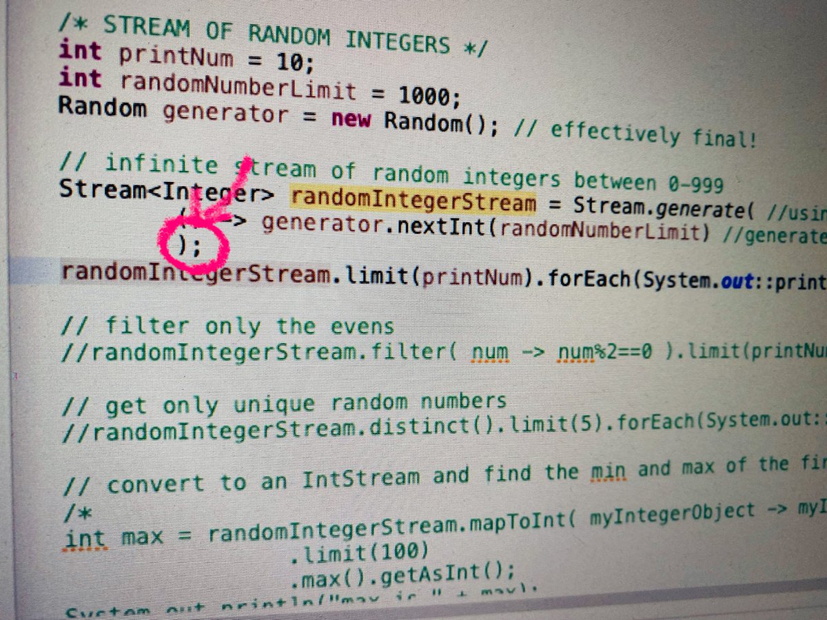 gishtah's tweet image. what im reading , how i feel #javaStreams #StreamOfConciousness