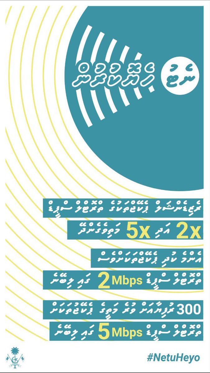 MoEnvmv's tweet photo. އިންޓަރނެޓްގެ އަގުތަކަށް/ ސްޕީޑަށް ސަރުކާރުން ކަނޑައެޅި  ބަދަލުތައް. 
#NetuHeyo https://t.co/EQPnkCT5iB