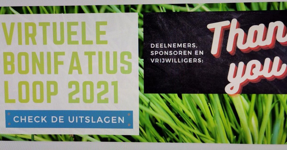 …check de uitslagen…