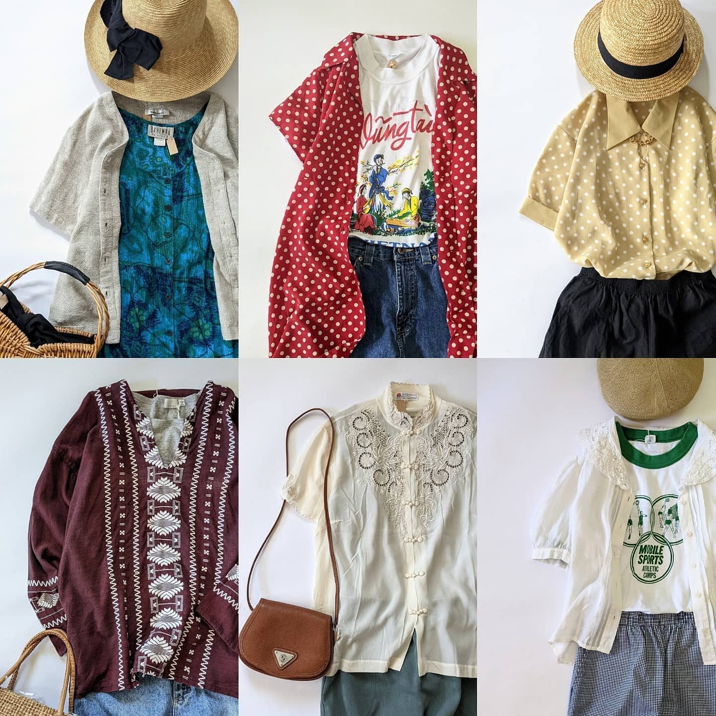 Yunico Vintage Select 人と被らない オリジナルな着こなし ぜひ お楽しみ下さい あなたに似合う 古着コーデ をスタイリング歴10年以上のプロが コーディネート します 古着 古着屋 古着女子 ヴィンテージファッション ヴィンテージ 夏