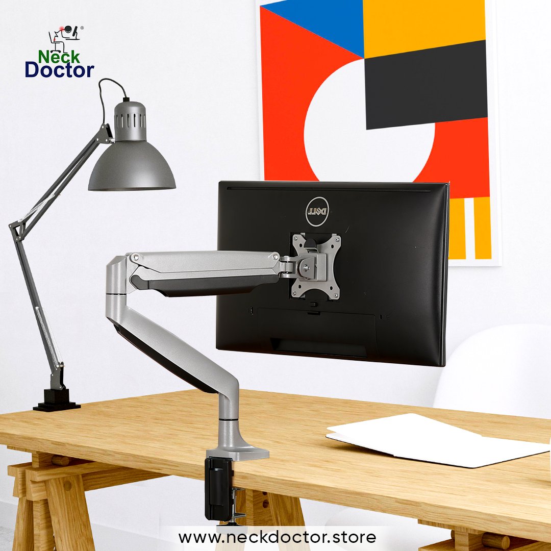 NeckDoctorUAE's tweet photo. Are you struggling to keep your workplace minimalist and healthy at the same time? 🤔

NeckDoctor for DESK is an ergonomically engineered monitor arm that will make your workplace look stylish.

Shop Now ⬇️
https://t.co/8jtAFwZK2z

#sedentarylife #NeckDoctorfordesk #NeckDoctor https://t.co/jiJW5WUTfN