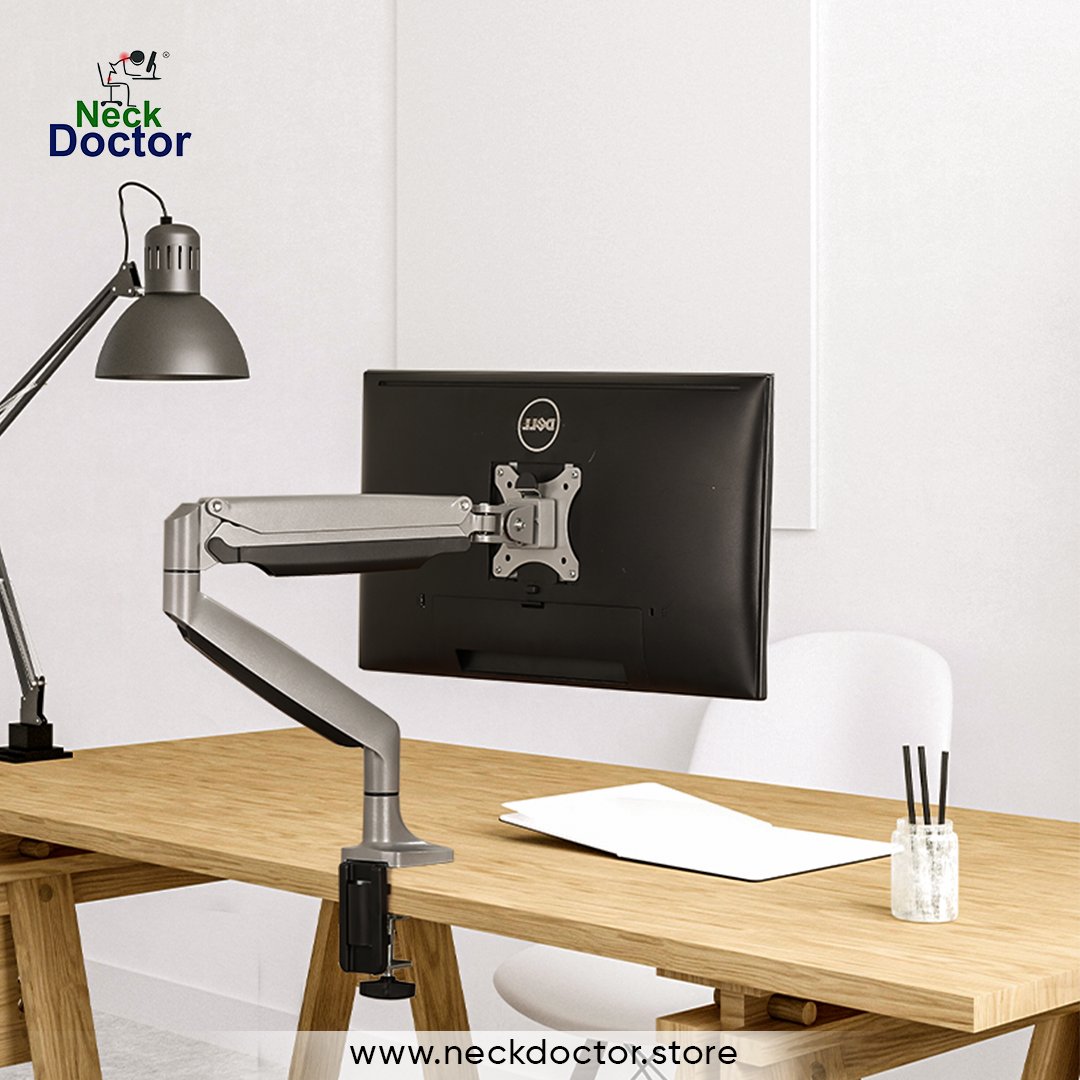 NeckDoctorUAE's tweet photo. Are you struggling to keep your workplace minimalist and healthy at the same time? 🤔

NeckDoctor for DESK is an ergonomically engineered monitor arm that will make your workplace look stylish.

Shop Now ⬇️
https://t.co/8jtAFwZK2z

#sedentarylife #NeckDoctorfordesk #NeckDoctor https://t.co/jiJW5WUTfN
