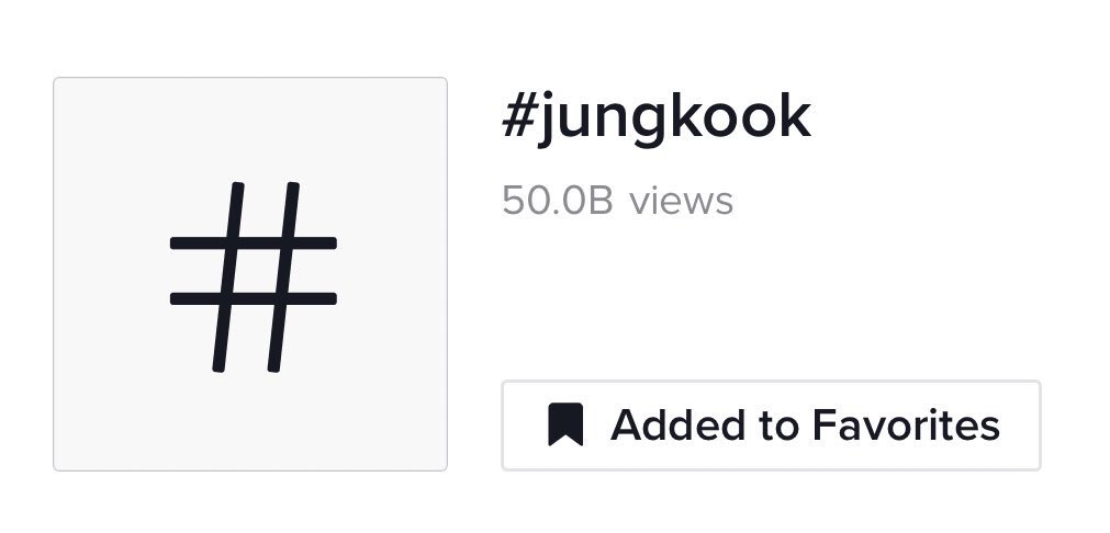 JJK_VotingTeam's tweet photo. Jungkook is the FIRST &amp; ONLY person in the world to have his individual hashtag (#jungkook) surpassed 50 BILLION VIEWS 
without owning personal account, proving his insane social media popularity 😍💜

TREND⚡
TIKTOK KING JK
#JungkookTiktok50Billion
ジョングク  방탄소년단 정국 https://t.co/sin0rNDSFR