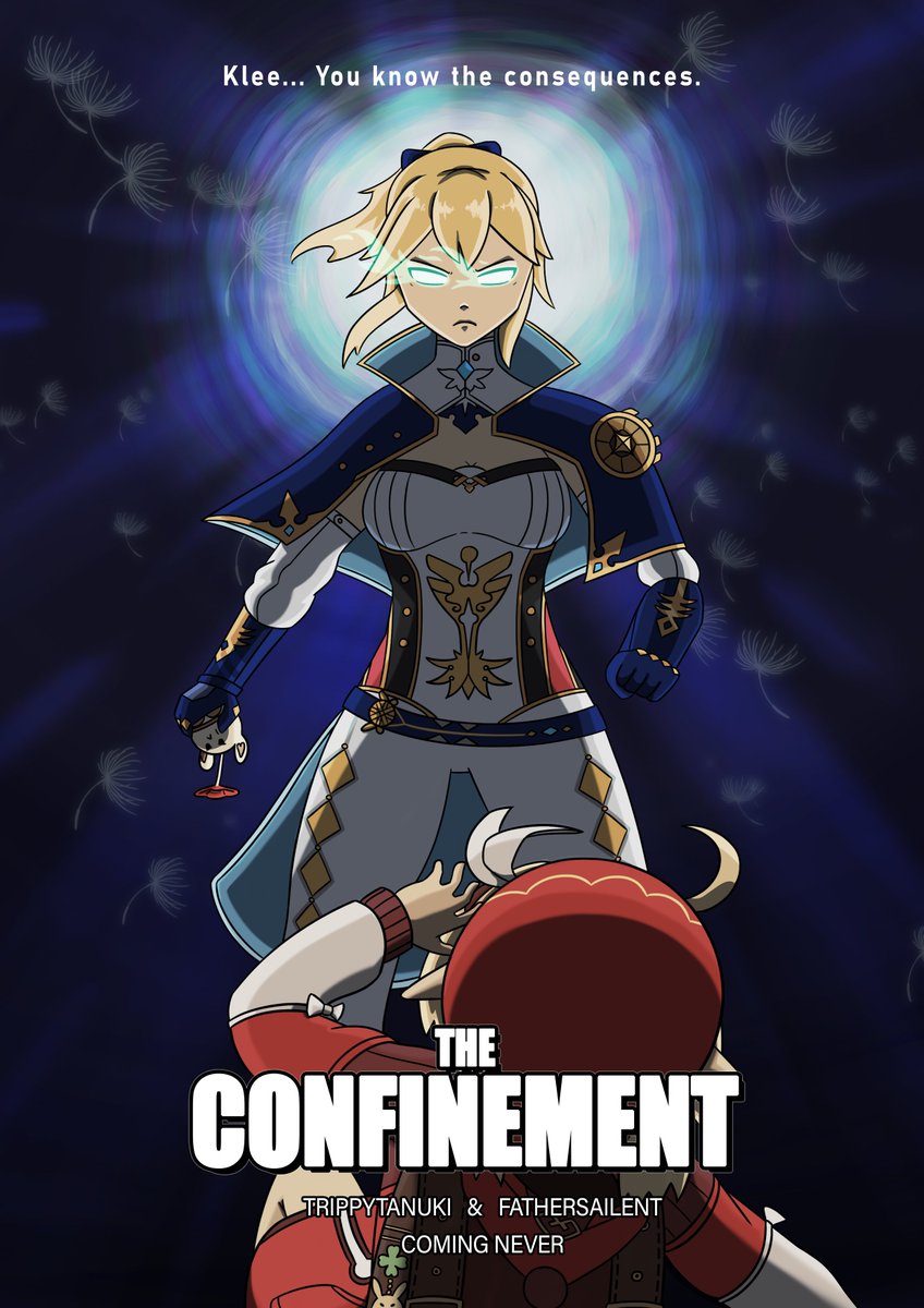 TanukiTrippy's tweet photo. It's time for an ass-whooping 😡🥿
@FatherSailant thanks for the helping hand. 🤙
#GenshinImpact #Klee #Jean #Anime #Poster https://t.co/tlqAxjcLNj