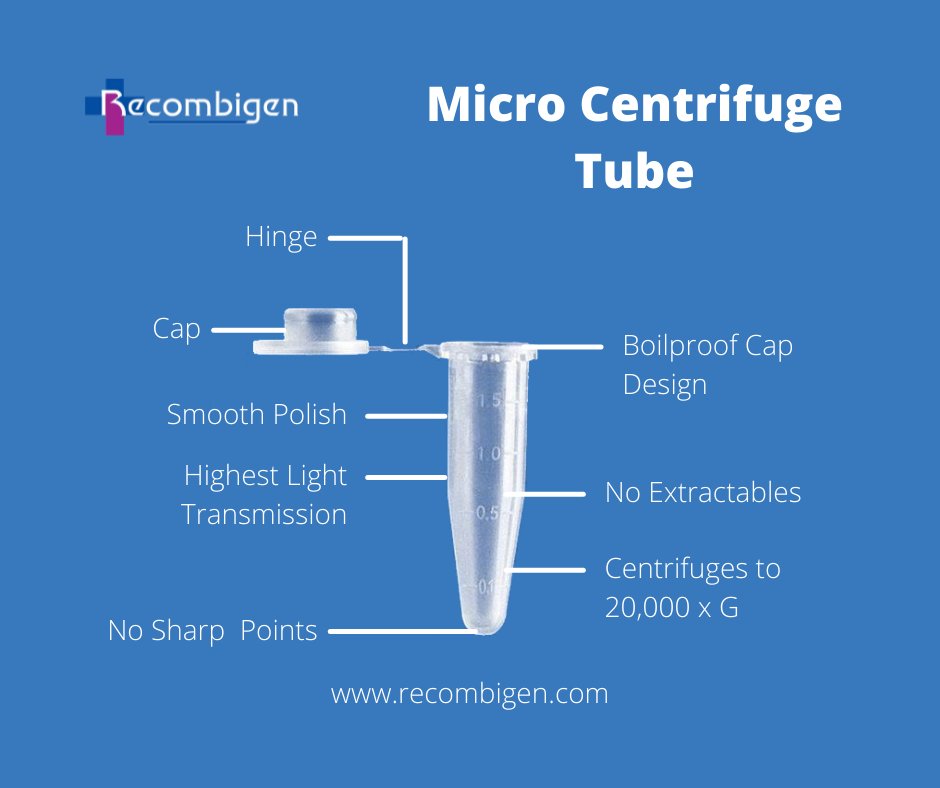 RecombigenLabs's tweet image. Microcentrifuge Tube Parts Name 📃
#centrifugetube #microcentrifugetube #partsname #highquality #sterilize #labtubes #manufacturer #supplier #OEM #wholeseller #recombigen #laboratories