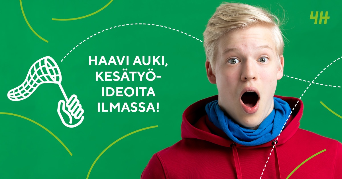 RMarkkola's tweet photo. Ootko 15–17-v, eikä sinulla ole vielä kesätyöpaikkaa? Tervetuloa mukaan 4H Cafe-tapahtumaan Nurkalla 2.6 klo16-18. Kuulet kesätyömahdollisuuksista, mm 4H-yrittäjyydestä, joka on hyvä keino työllistää itsesi kesäksi. #4hsuomi #haaviauki #kesätyö #4hYritys https://t.co/UPaV2tb5J1 https://t.co/y9osvyM32Y