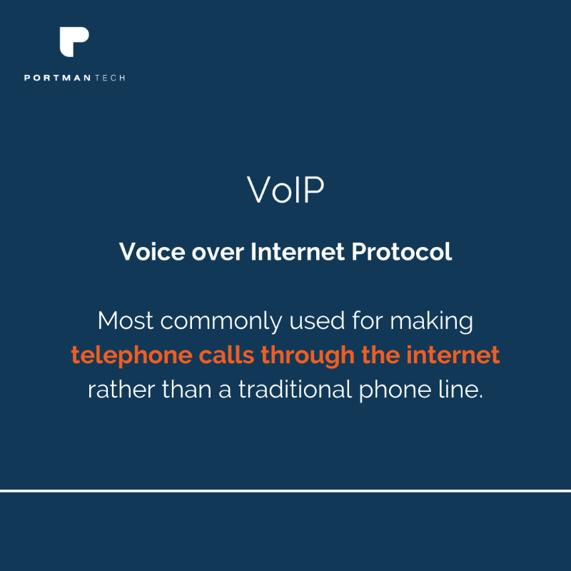 PortmanTech's tweet photo. If you’re fairly new to unified communications, it can be a minefield of new or confusing jargon 🤯  we've broken down some of the top UC buzzwords you need to know 👇🏼 
#UCaaS #unifiedcommunications #ITsupport