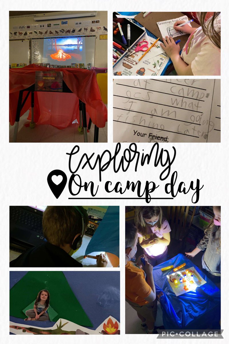 Jennifertorgers's tweet photo. Our class camp out looked a little different this year, but the kids loved it! https://t.co/qYGUHeSgKT