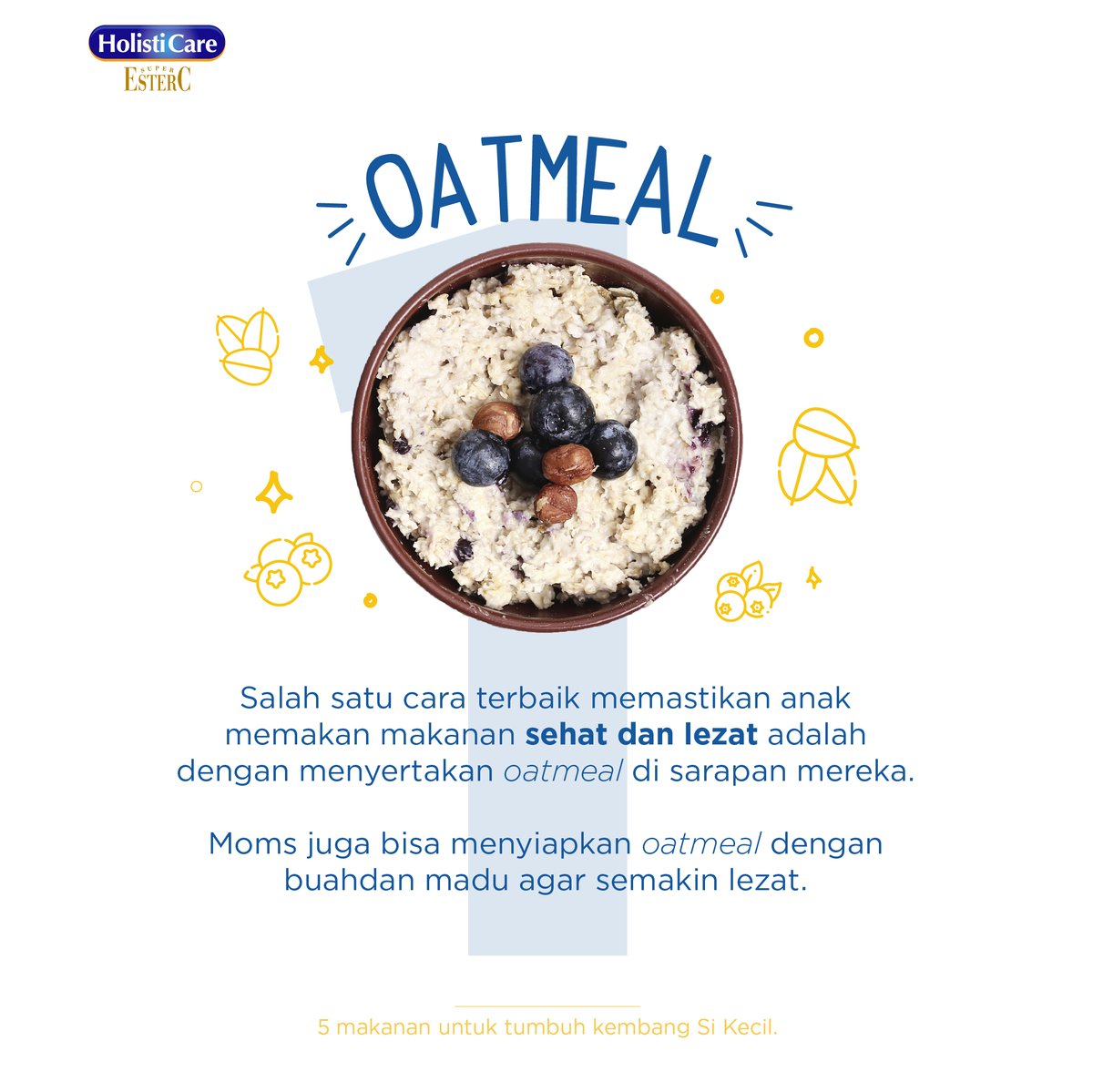holisticareID's tweet photo. 💌 Dear Moms

Menyediakan makanan sehat untuk Si Kecil memang diakui gampang-gampang susah, ya. 👀✨

Tapi, tenang, ada lho 5 makanan sehat dan lezat yang baik untuk tumbuh kembang Si Kecil. Moms bisa temukan rahasianya di sini 👇

#YakinkanLangkahSehatmu https://t.co/d5LmDj7Hqs