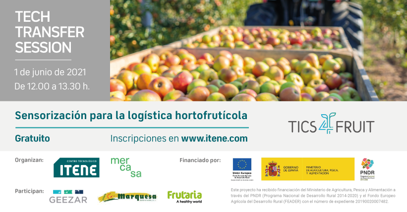 Mercasa_mercas's tweet photo. 📲 #FoodTech para la logística hortofrutícola 🍊🍅🥦
➕ Calidad
➕ Seguridad
➕ Sostenibilidad
➖ Desperdicio alimentario
Conoce la solución #TICS4Fruit de sensorización 💻
🗓️ 1 de junio 🕛 12:00
📲https://t.co/rE4xbNL9Mv
#IDi #Mercasa https://t.co/yLaeXrQl6d
