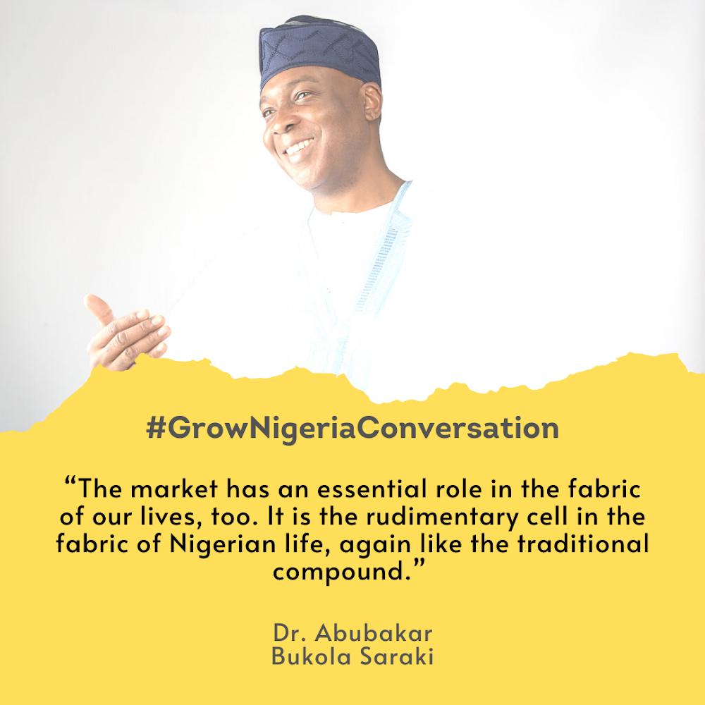 Chude_ND1's tweet image. “I hope at the end of today’s discussion, most state governments will have ideas to borrow on how to protect our markets and the traders from this now common fire incidents.” -@BukolaSaraki at the #GrowNigeriaConversation on #MarketFires