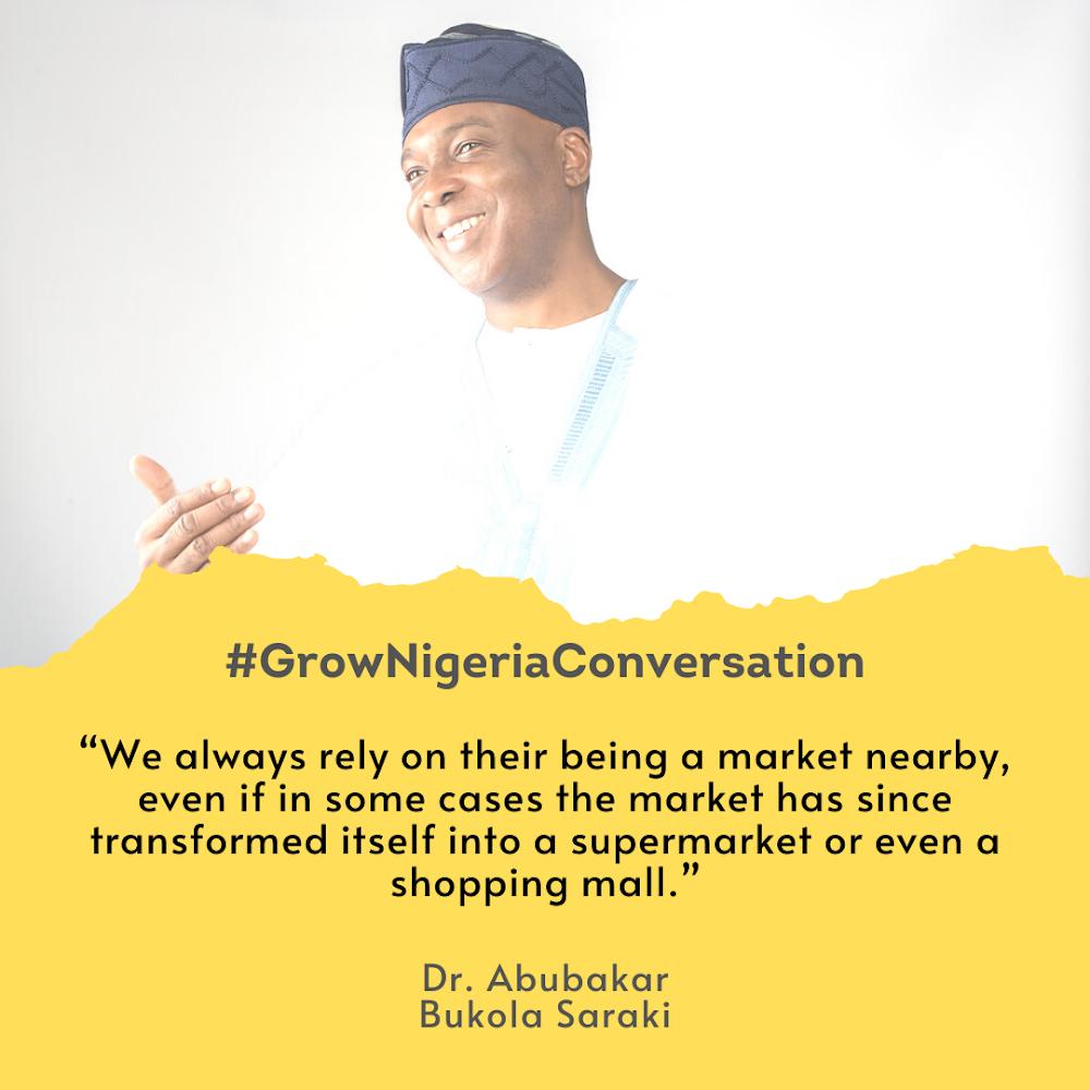 Chude_ND1's tweet image. “I hope at the end of today’s discussion, most state governments will have ideas to borrow on how to protect our markets and the traders from this now common fire incidents.” -@BukolaSaraki at the #GrowNigeriaConversation on #MarketFires