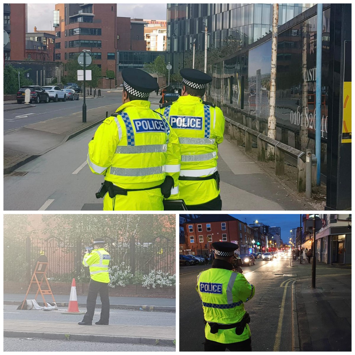GMPCityCentre's tweet photo. A 🚘 stopped/reported for speed by @GMPSpecials last night heading out of town broke the limit again on the way back in 15 mins later 🤷‍♀️. Excuses last night ranged from: I am rushing for the match, I’ve got hot food to deliver, I’ve got a fare in, I thought the limit was 35. G https://t.co/TBUsabb2QW